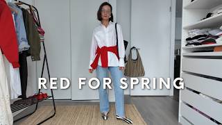 This Is How I’m Wearing Red This Spring