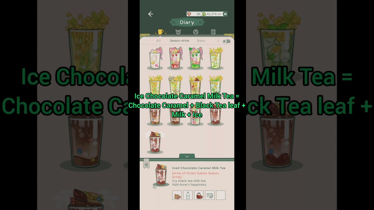 #littlecornerteahouse Anne of Green Gables Season!✨Chocolate Caramel✨ Recipes sharing🍁 | MYViki