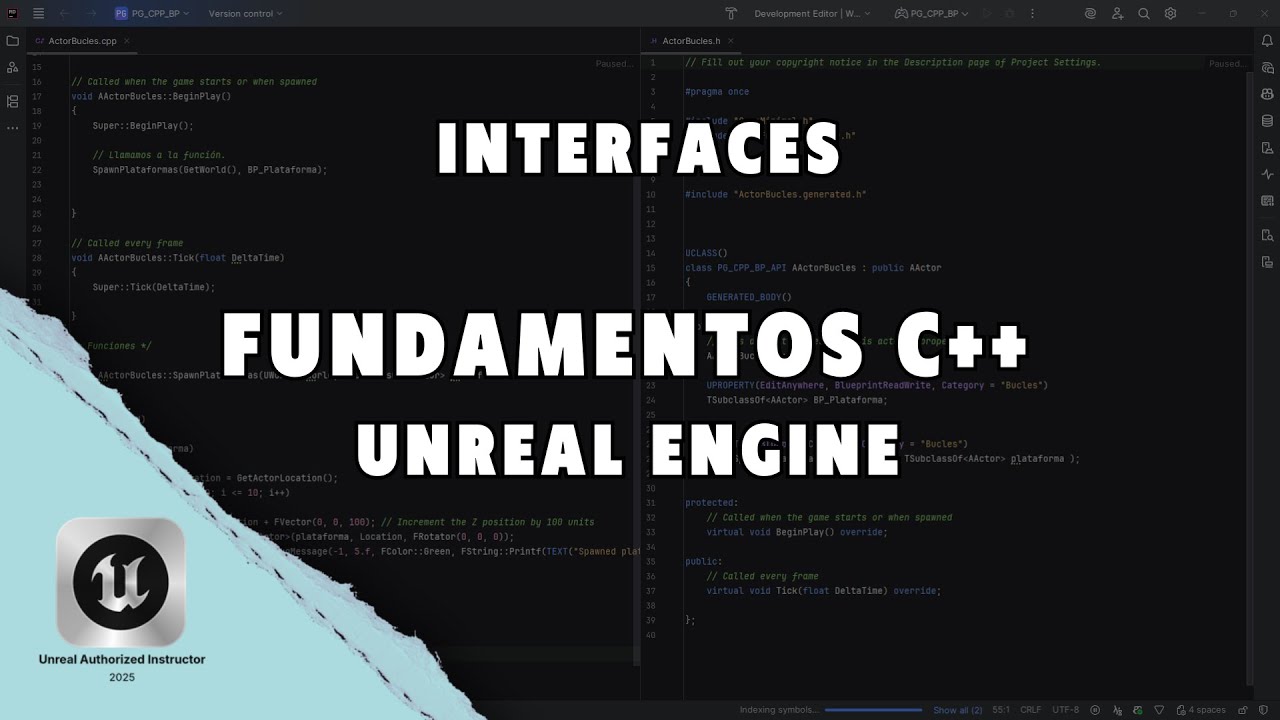 Interfaces en C++ para Unreal Engine - YouTube
