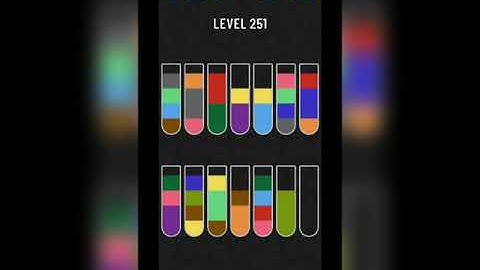 water sort puzzle level 251