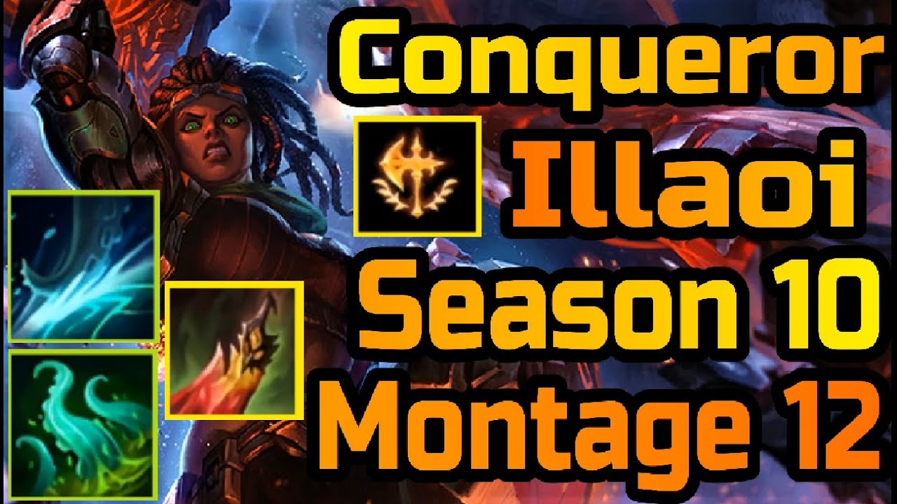 Conqueror Illaoi Top Ranked Montage 12| Rank 1 Illaoi | Illaoi Montage |Illaoi season 10| S10 Illaoi