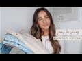 DENIM HAUL & TRY ON | THE BEST JEANS FOR SPRING!!! | ZARA, H&M, LEVIS & MORE | Rachel Holland
