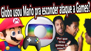 Globo Usa Mario Pra Esconder Ataque A Games ?