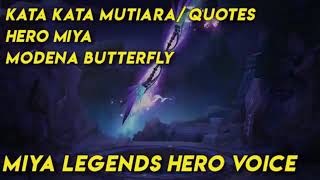 Suara Hero Miya Skin Legend/Mobile Legend Bang Bang