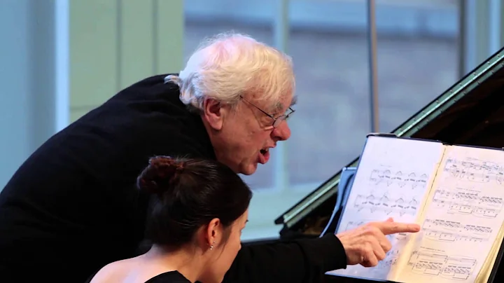 Richard Goode Master Class: Debussy Ce qua vu le v...