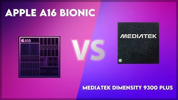 Apple A16 Bionic vs Mediatek Dimensity 9300 Plus Technical Comparison