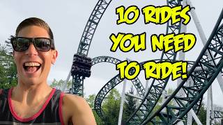 10 BEST RIDES at Canobie Lake Park 🎢 (2022)