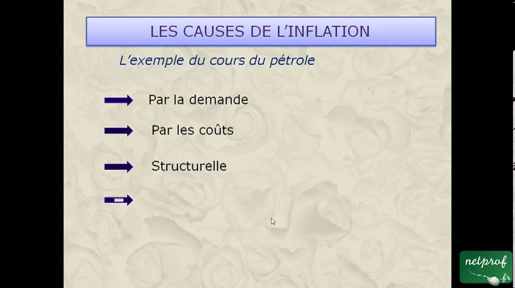 Economie : L'inflation - YouTube