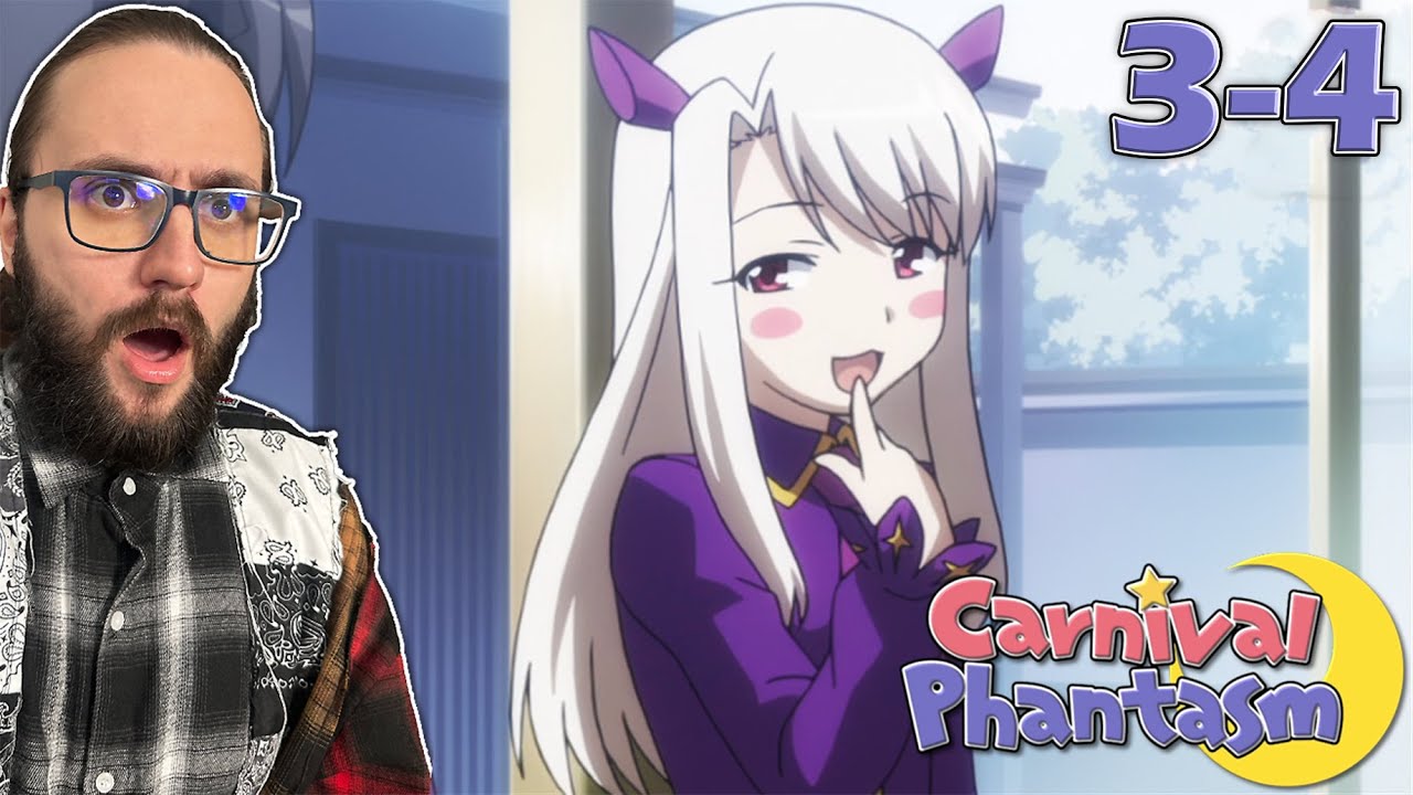 Shirou's & Shiki's Harems?! | Carnival Phantasm Episode 3-4 REACTION