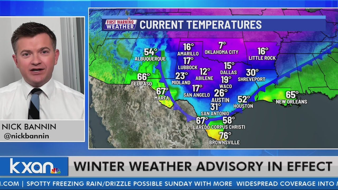Nick's First Warning: Arctic Blast Update - YouTube