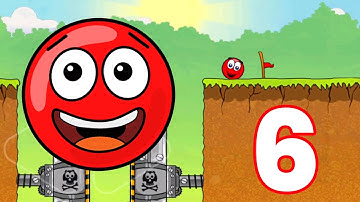 Red Ball 3 - Gameplay Walkthrough Part 6 - All Levels/Chapters/Episodes (iOS, Android)