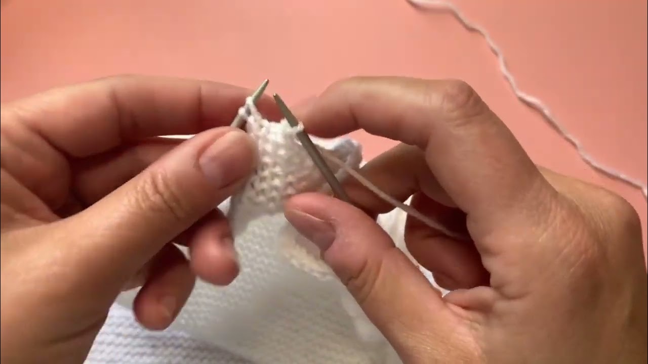 Tuto tricot brassière bébé 