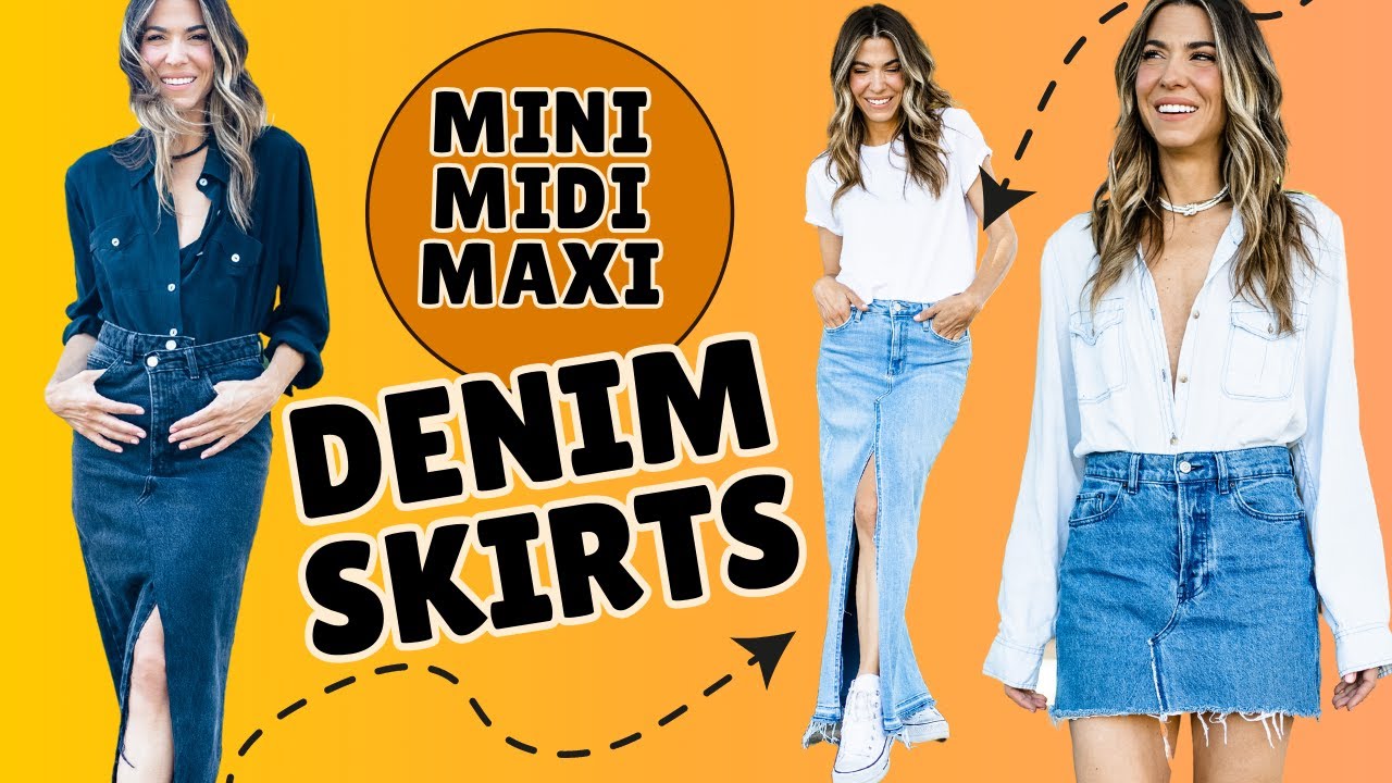 Women's Skirts: Midi, Mini & Jean Skirts