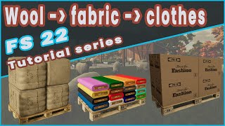 Farming Simulator 22: Production chains: Wool! | Tutorial series part 1