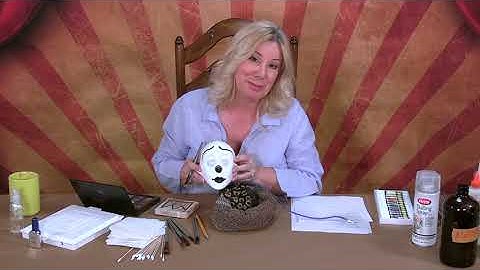 Balloon Blowing Clown Kit Instructions Part 1 Painting