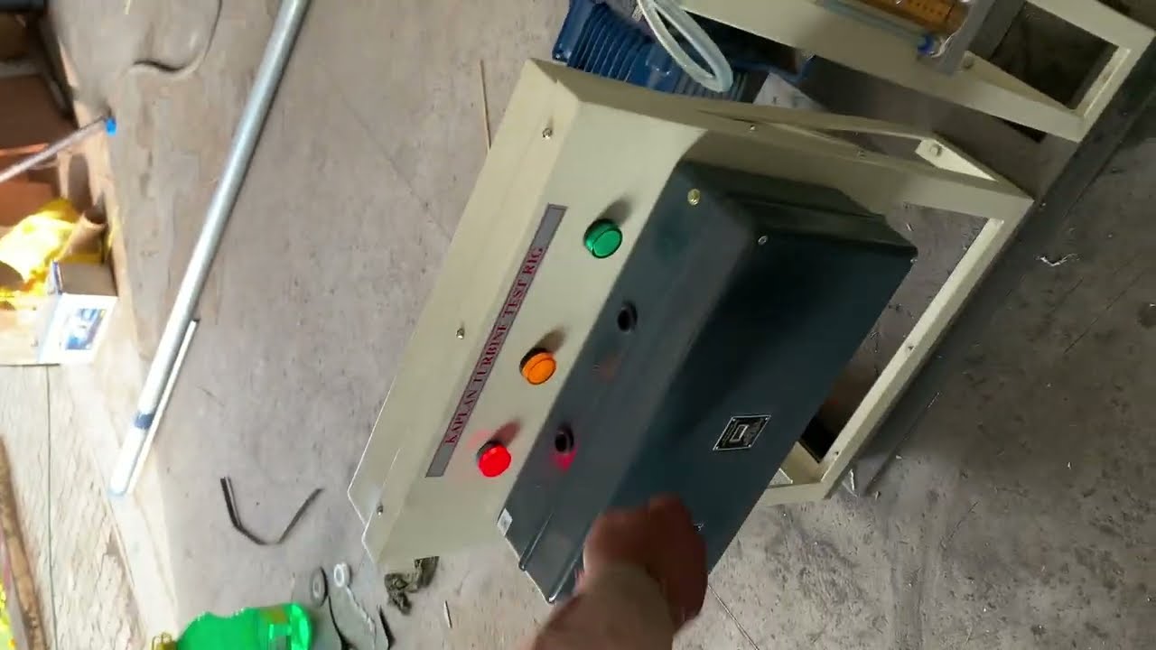 KAPLAN TURBINE TEST RIG by ETHER ENGINEERS