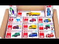 箱から出てくるユニークなミニカー、トラック トミカおもちゃ ☆ Minicar, Truck come out of the box Tomica Toys