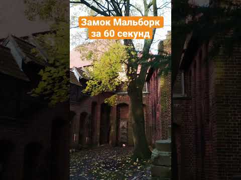 Замок Мальборк за 60 секунд/ Польша/Malbork Castle in 60 seconds/Poland