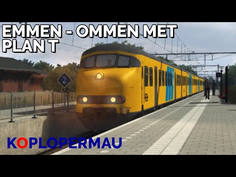 Train Simulator 2021: van Emmen naar Ommen met de ChrisTrains NS Mat'64 Plan T