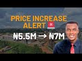 🚨 Golden Estate Price Increase Alert! From ₦5.5M to ₦7M — Don’t Miss Out!