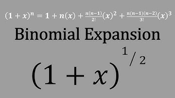 The Binomial Expansion with Square Root