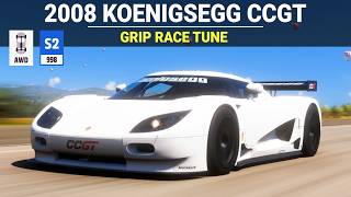 Forza Horizon 5 - 2008 Koenigsegg CCGT, FH5 Grip Race Build, Tune & Customization