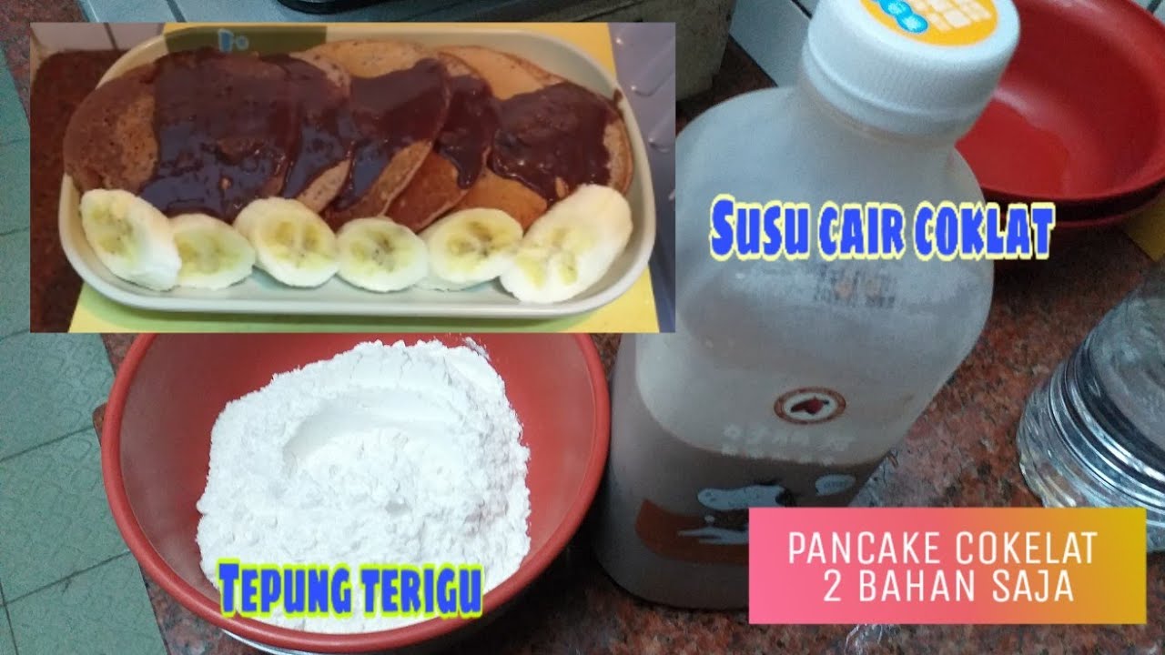 Tepung dan susu cair bisa jadi pancake enak YouTube