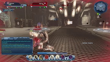DCUO Nysus vs Vertic (Epic Fight)