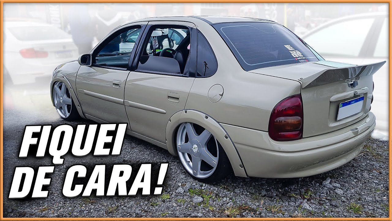 ELE MONTOU O CORSA SEDAN FORA DO COMUM
