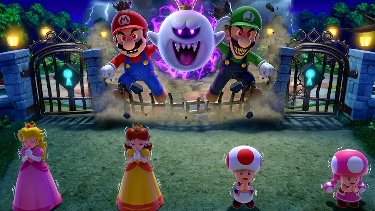 【マリオパーティシリーズ】 4人ミニゲームバトル – ピーチ VS デイジー VS キノピオ VS キノピコ