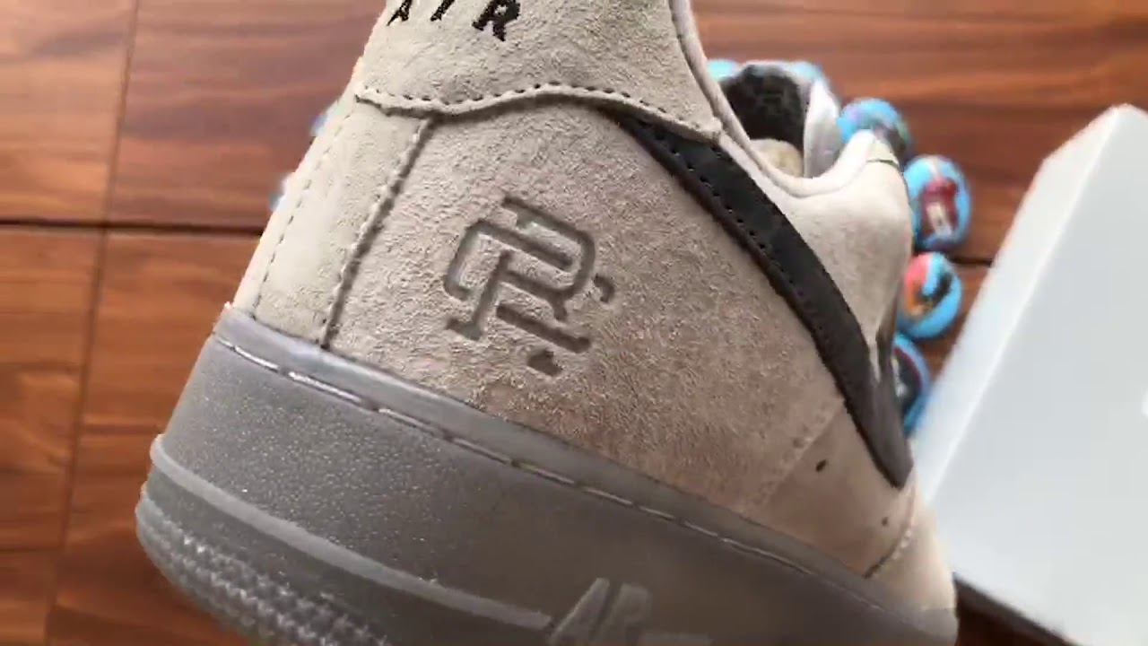 Reigning x Air Force 1 Low '07 Suede AA1117-118 - YouTube