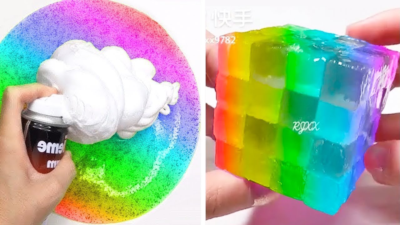 Relaxing Slime Compilation ASMR | Oddly Satisfying Video #183 - YouTube
