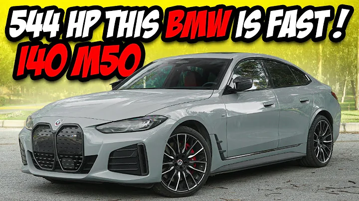 544 HP BMW i4 M50 / Launch Control / 100-200 Km/h Autobahn Acceleration / Hans Zimmer İnterior Sound