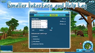 Star Stable How To: Smaller Interface and Help Lag!! 🤩 Graphics EXPLAINED screenshot 1