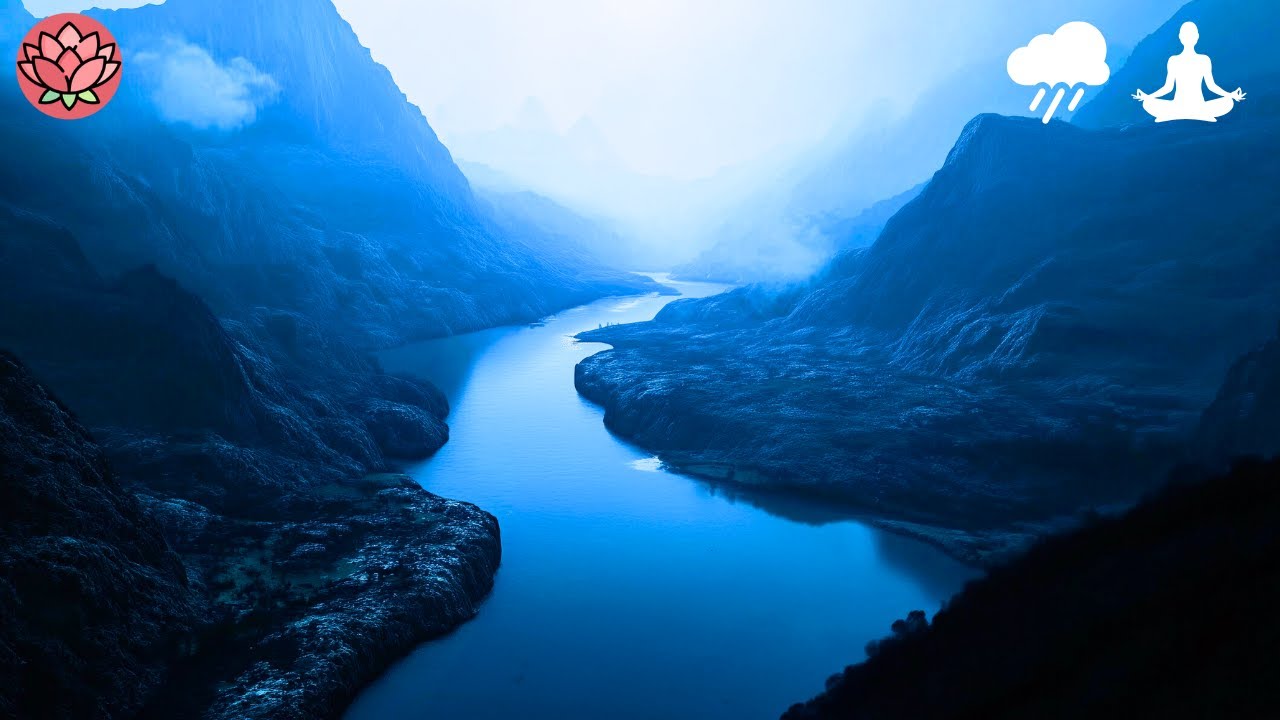 Meditative Sitar Music & Rain Ambience For Deep Healing & Calm ❖ Relax Mind Body