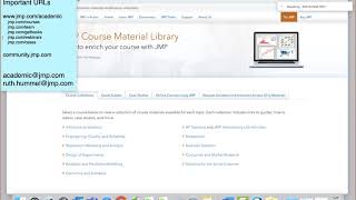 JMP Academic Series: Resources for Teaching Intro Stats online, in-person, or hybrid