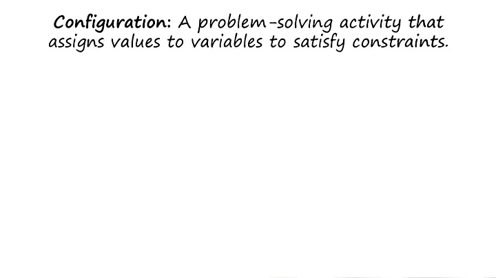Defining Configuration - Georgia Tech - KBAI: Part 4