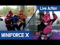 [MiniForceX] Live Action - Lucy changing a ghost / Miniforce vs ghost lucy