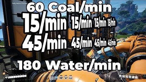 Satisfactory Coal Generator Setup (Quick Guide) [+Tips]