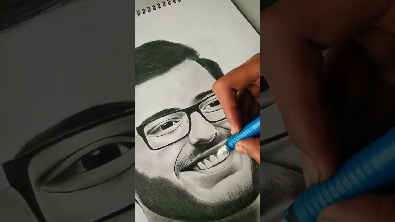 Carryminati drawing improvement 😍 