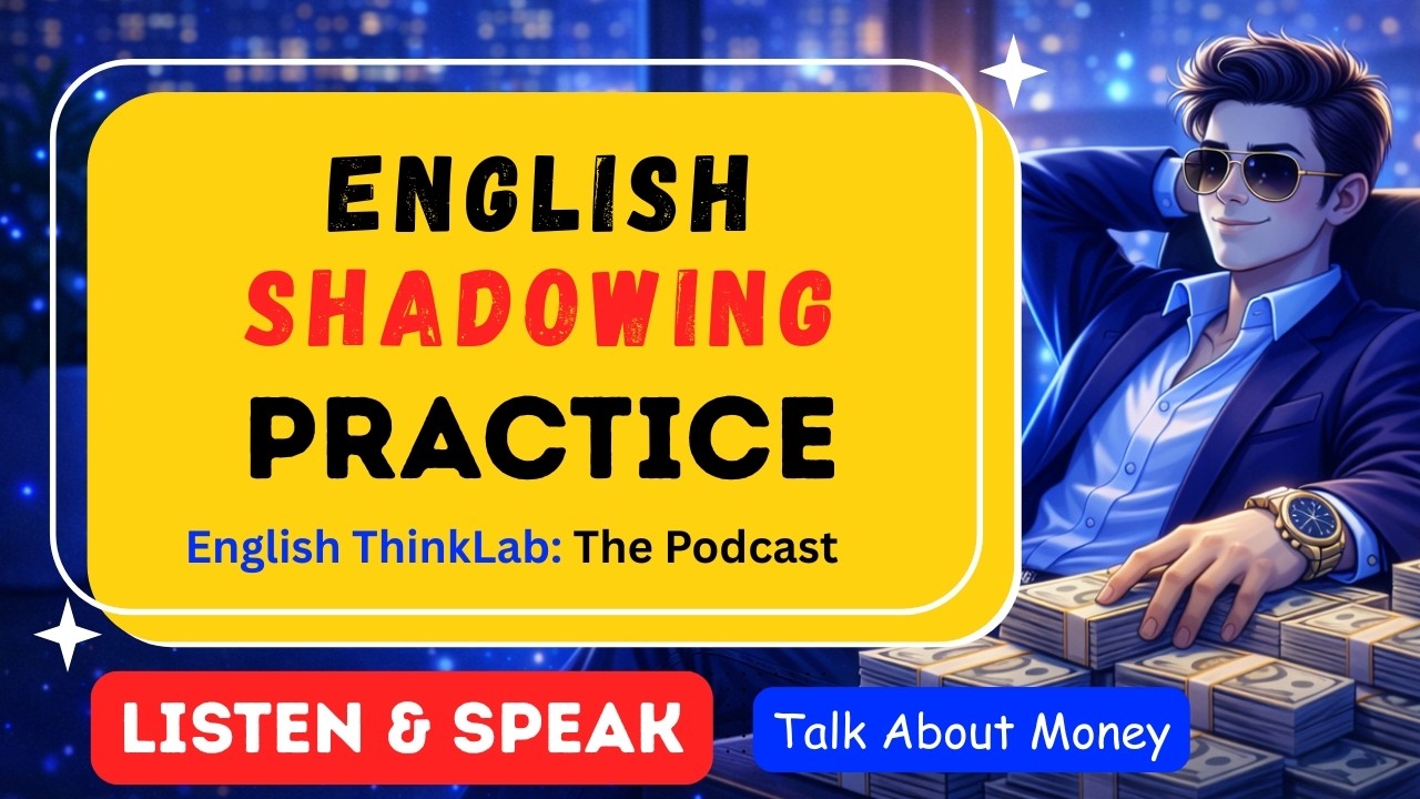 English Conversation Practice | Talking About Money (Listening & Shadowing) | English Podcast