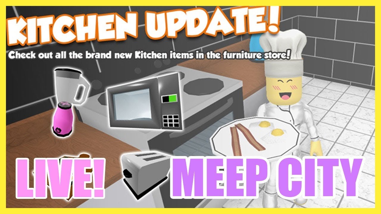 K I T C H E N Meep City 02 Roblox Indonesia Youtube - roblox meep city new kitchen items youtube