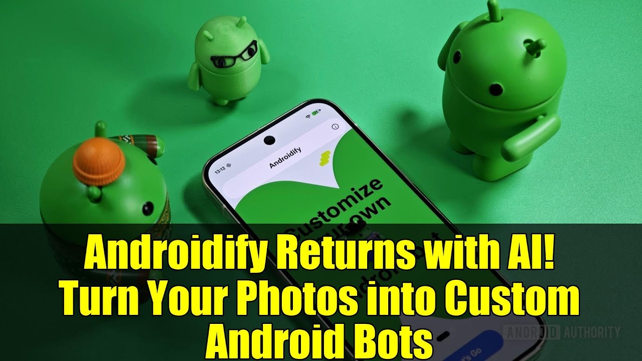 Androidify Returns with AI! Turn Your Photos into Custom Android Bots ...