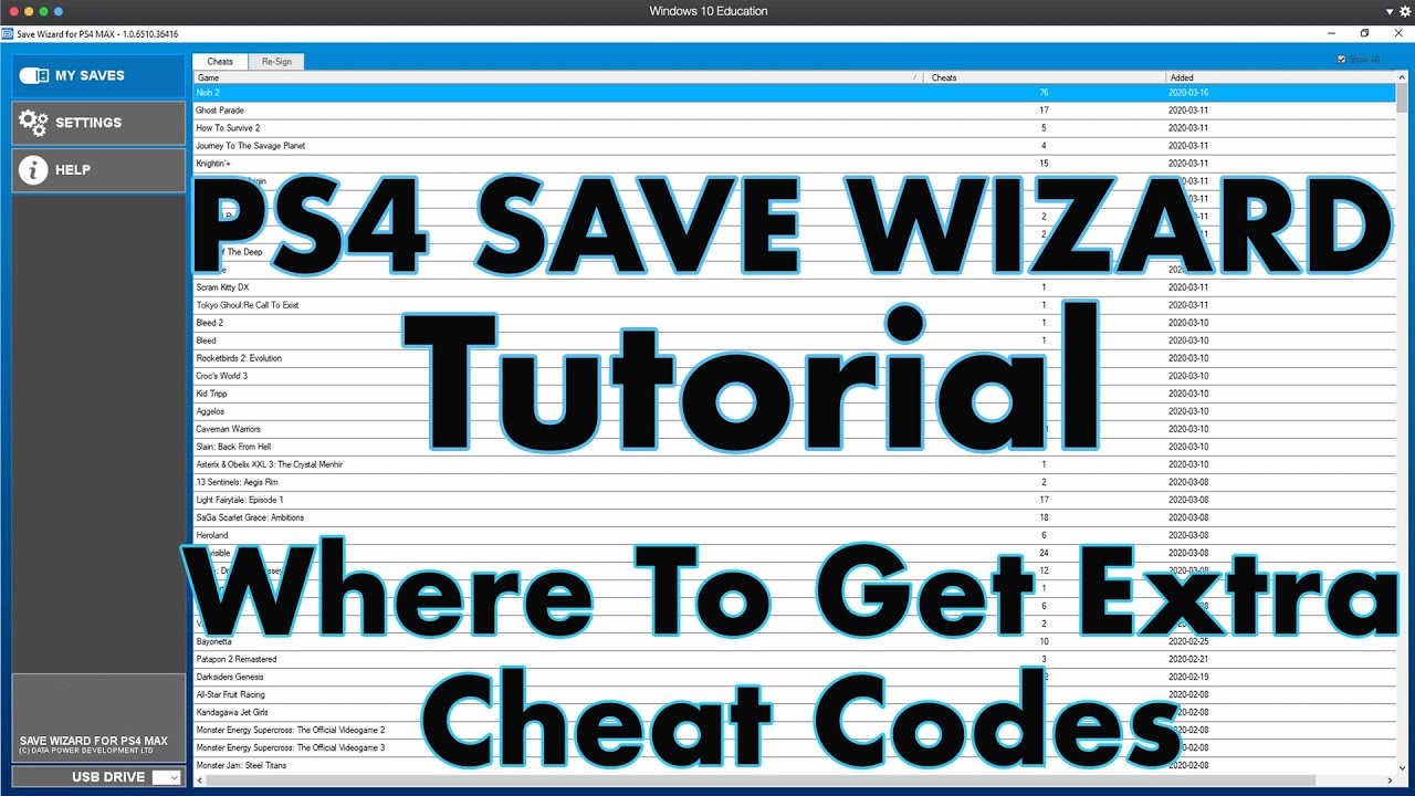 Code Vein Save Wizard Quick Codes - XDG MODS