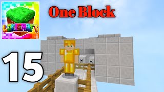Lokicraft - One Block Survival Gameplay Part 14 - One Block SURVIVAL Series Mobile Games