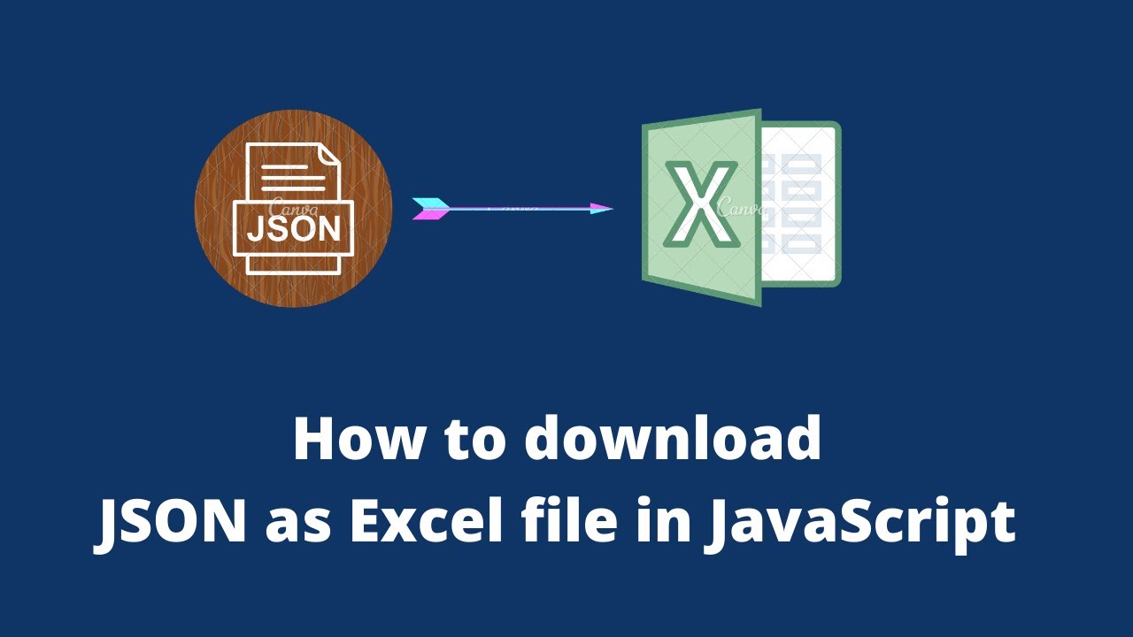 open json file in excel