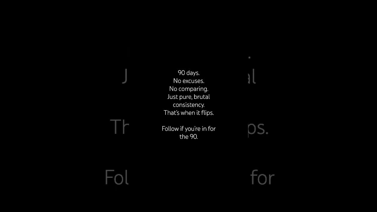 POST DAILY FOR 90 DAYS | 