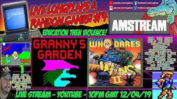 [AMSTRAD CPC] Live Longplays & Random Games #4 - Education Then Violence! #AMSTREAM