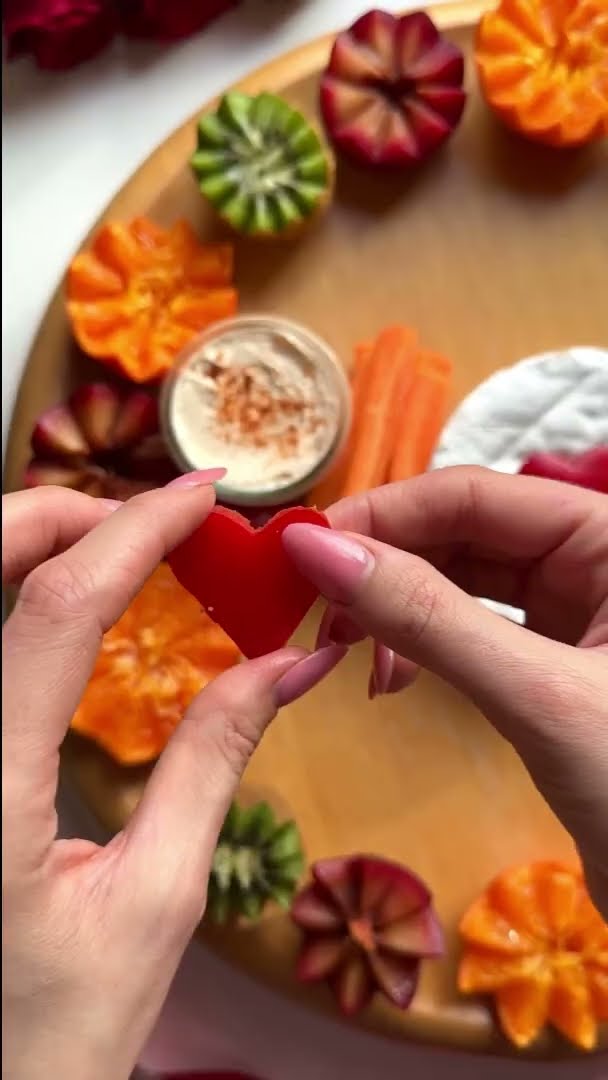 Valentinstags Snack Board 😍 ️ [Anleitung in Beschreibung] | #shorts # ...