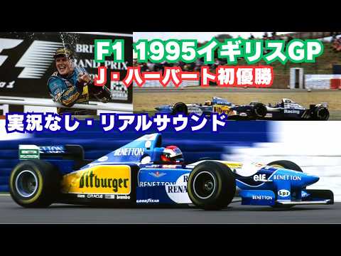 ASMR】F1 1995イギリスGP：ヒルとシューマッハが激突リタイア